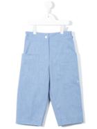 Valmax Kids - Classic Chino Trousers - Kids - Cotton - 4 Yrs, Black