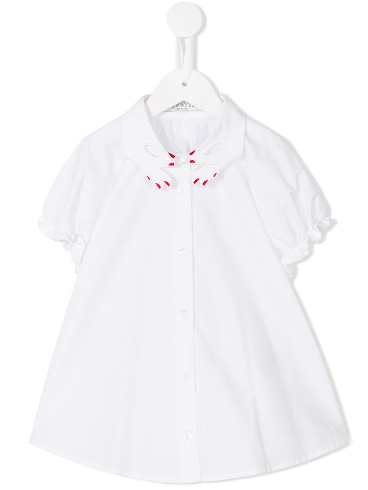 Vivetta Kids Pettirosso Shirt, Girl's, Size: 10 Yrs, White