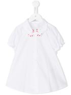 Vivetta Kids Pettirosso Shirt, Girl's, Size: 10 Yrs, White