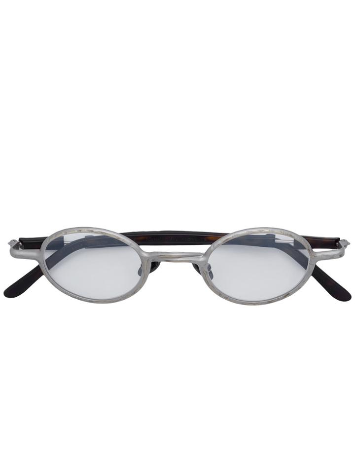 Kuboraum Round Glasses - Metallic