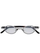 Kuboraum Round Glasses - Metallic