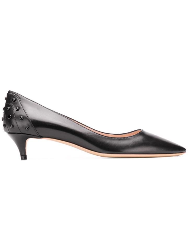 Tod's Studded Pointed Pumps - Black
