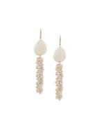 Isabel Marant Pendientes Earrings - White