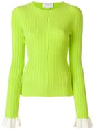 Esteban Cortazar Crew Neck Jumper - Green