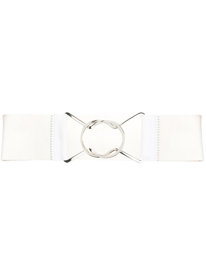 Mm6 Maison Margiela Elastic Belt - Nude & Neutrals