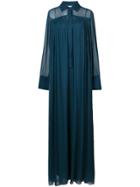 By. Bonnie Young Button Front Dress - Blue