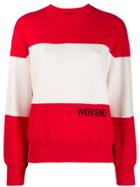 Weekend Max Mara Striped Jumper - Red