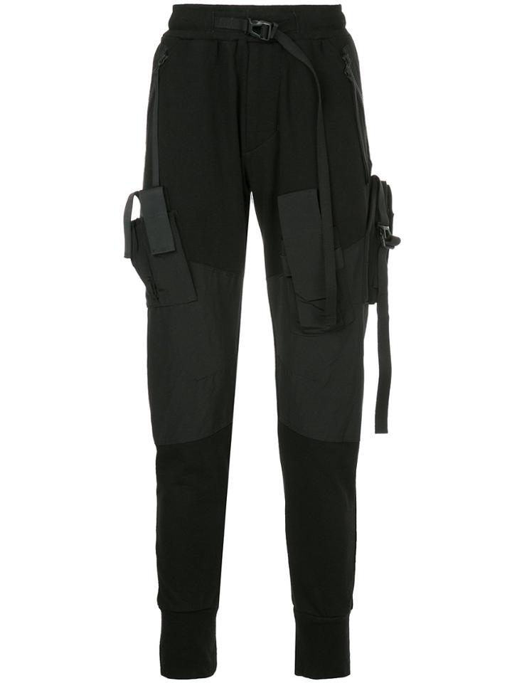 Julius Buckled Trousers - Black