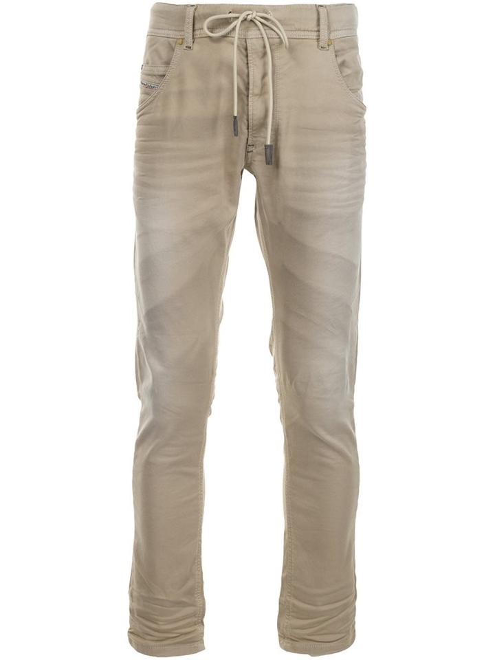 Diesel 'krooley' Jeans, Men's, Size: 30, Nude/neutrals, Cotton/polyester/spandex/elastane