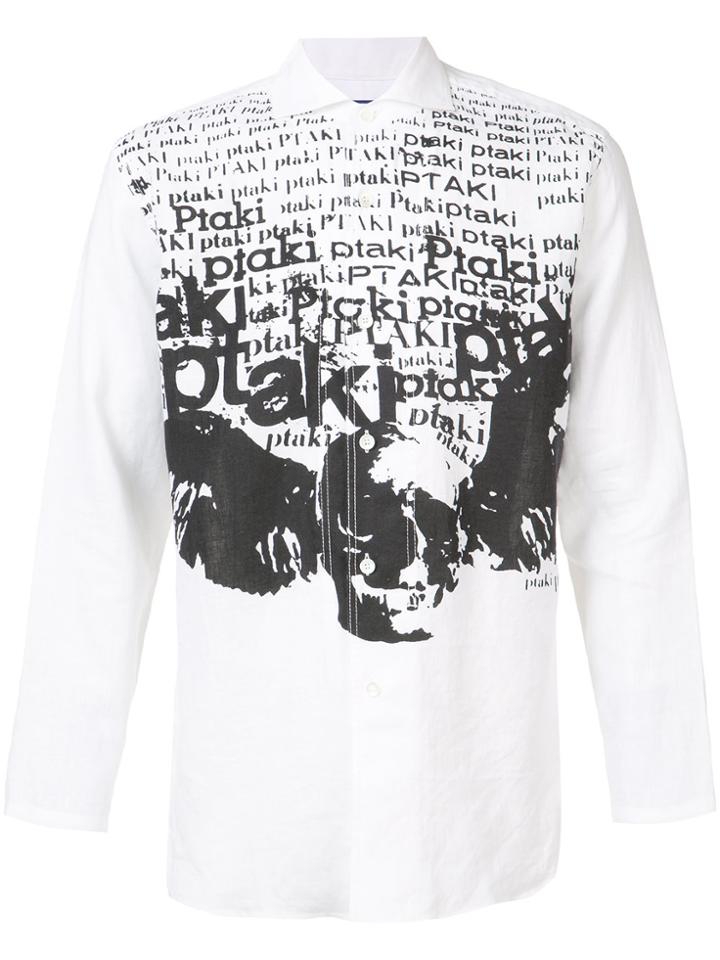 Junya Watanabe Comme Des Garçons Printed Shirt - White