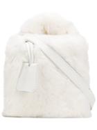Natasha Zinko Mini Box Bag - White