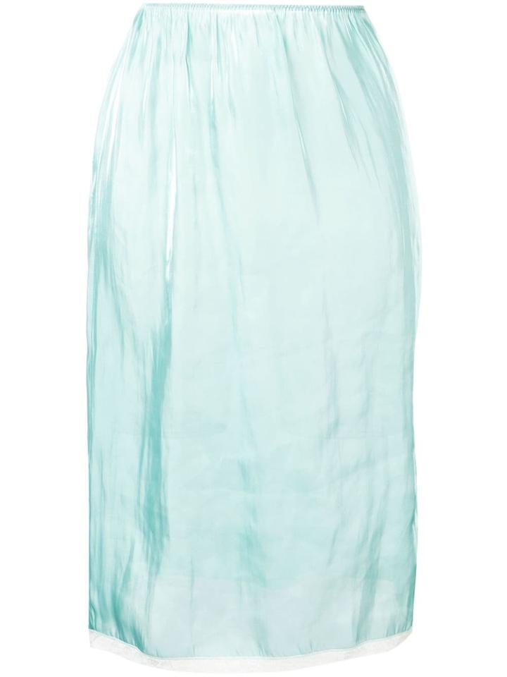 Prada Straight-fit Skirt - Green