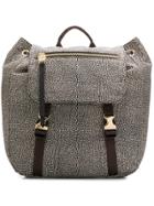 Borbonese Foldover Top Backpack - Neutrals