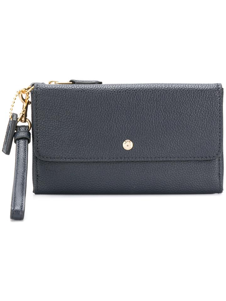 Coach Wristlet Wallet - Blue
