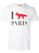 Maison Kitsuné 'i <3 Paris' T-shirt - White