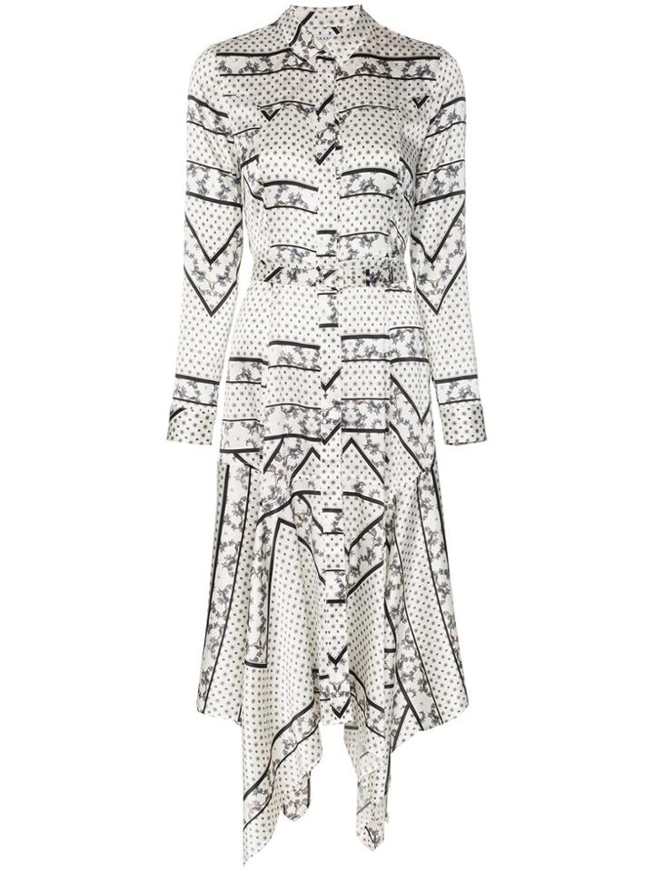 Ganni Blakely Shirt Dress - White