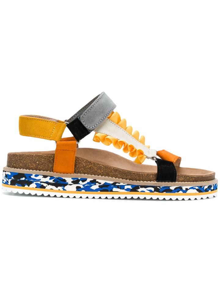 Henrik Vibskov Scandal Sandals - Yellow & Orange