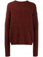 Uma Wang Round Neck Jumper - Red