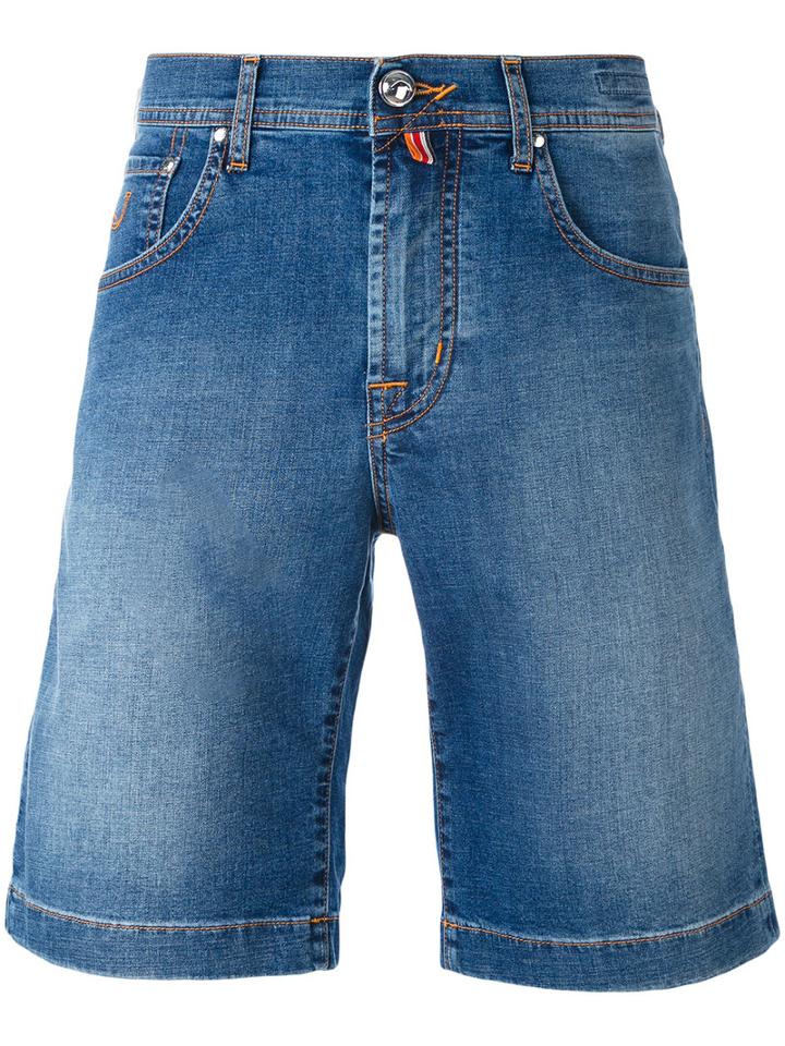 Jacob Cohen - Denim Shorts - Men - Cotton/polyester/spandex/elastane - 34, Blue, Cotton/polyester/spandex/elastane