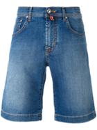 Jacob Cohen - Denim Shorts - Men - Cotton/polyester/spandex/elastane - 34, Blue, Cotton/polyester/spandex/elastane