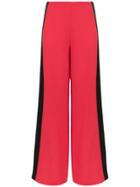 Roland Mouret Cumberland Wide Leg Trousers - Red