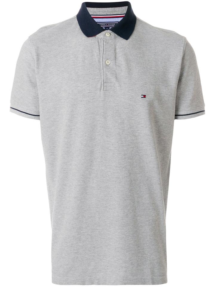 Tommy Hilfiger 1985 Classic Regular Fit Polo Shirt - Grey