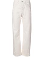 Citizens Of Humanity - Wide-leg Cropped Jeans - Women - Cotton - 27, White, Cotton