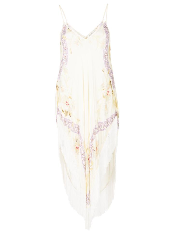 Mes Demoiselles Fringed Dress - Nude & Neutrals