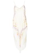 Mes Demoiselles Fringed Dress - Nude & Neutrals