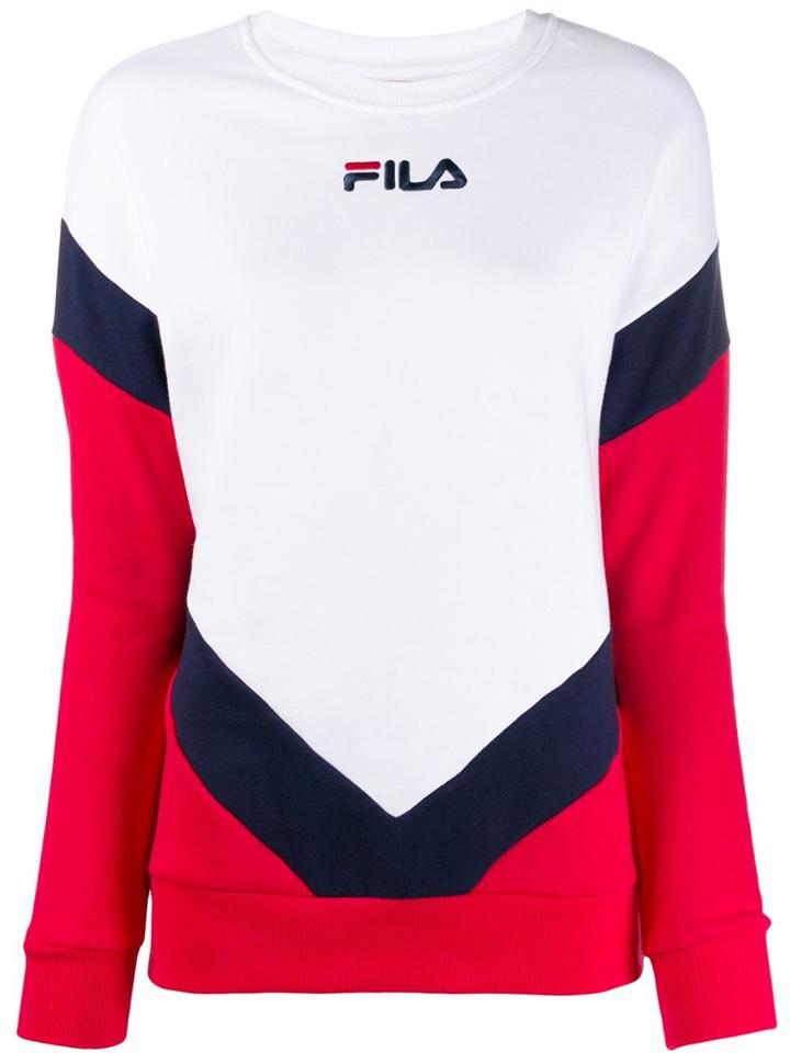 Fila Kairy Jersey Sweatshirt - White