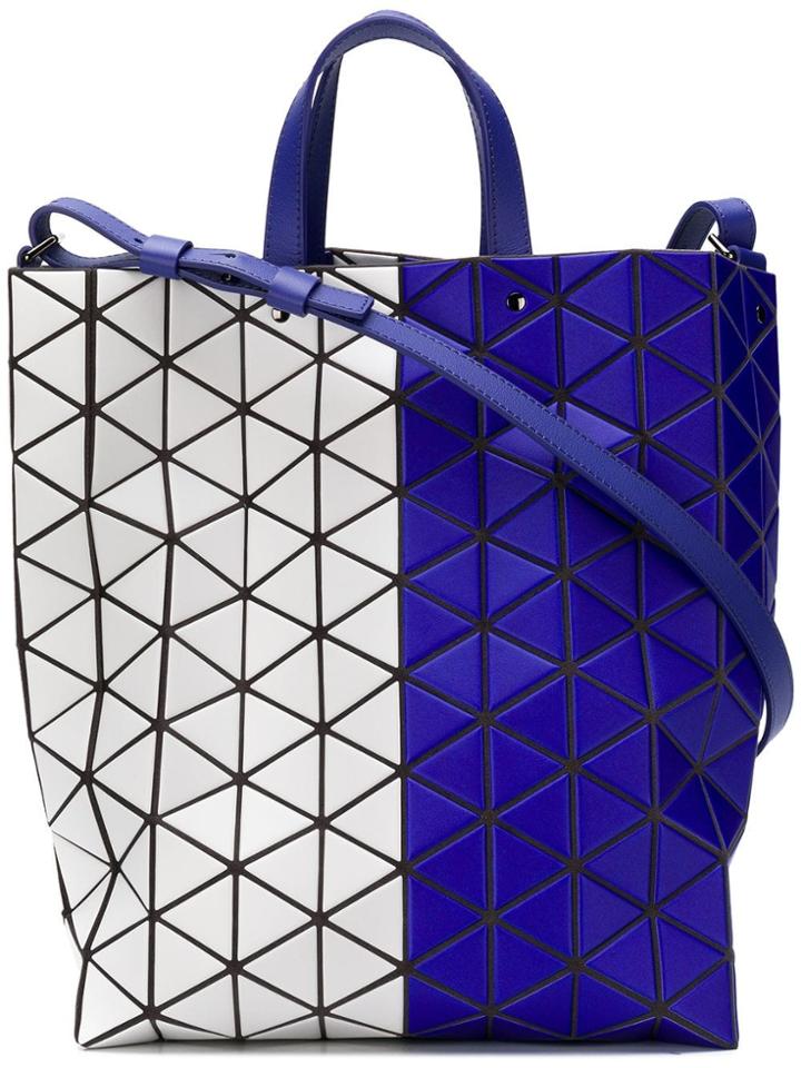 Bao Bao Issey Miyake Matte Bucket Bag - Blue
