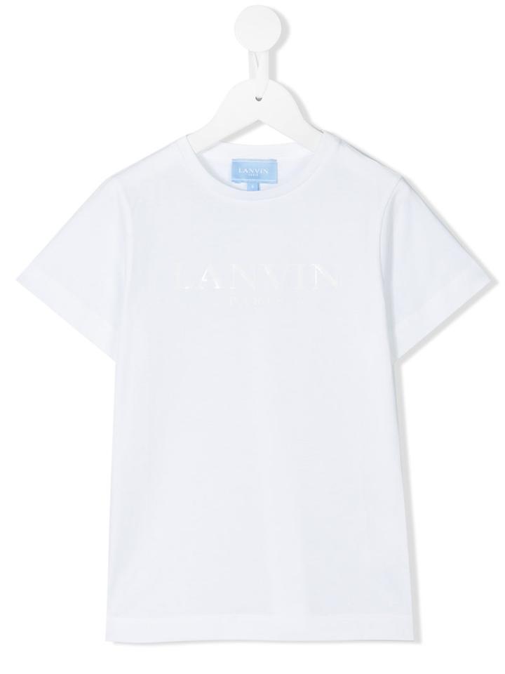 Lanvin Petite - Classic T-shirt - Kids - Cotton - 4 Yrs, White