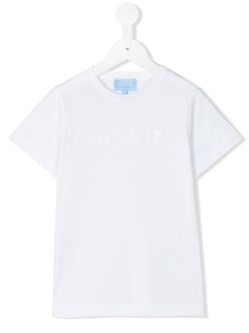 Lanvin Petite - Classic T-shirt - Kids - Cotton - 4 Yrs, White