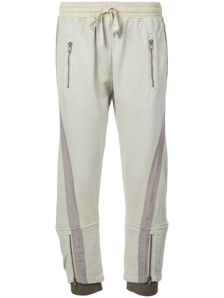 Haider Ackermann Cropped Track Pants - Neutrals