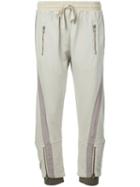 Haider Ackermann Cropped Track Pants - Neutrals