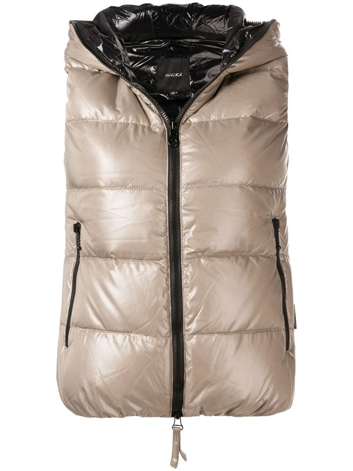 Duvetica Padded Vest - Nude & Neutrals