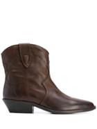 The Seller Western Boots - Brown