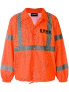 Utility Pro Hi Vis Printed Lightweight Jacket - Yellow & Orange
