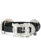 Saint Laurent Western Buckle Belt - Black