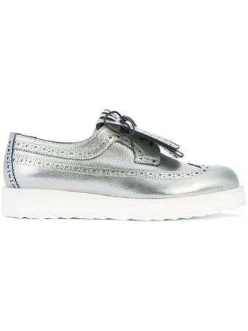 Pierre Hardy Aoyama Loafers - Metallic