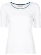 Le Tricot Perugia Classic Fitted T-shirt - White