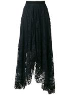 Chloé Lace Maxi Skirt - Black