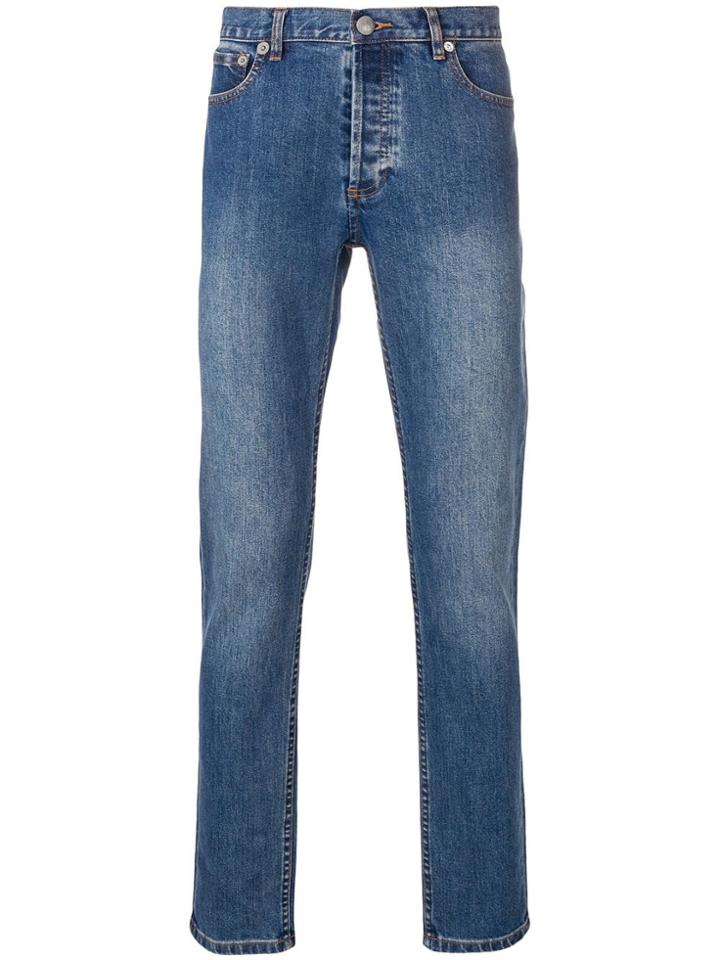 A.p.c. X Kid Cudi Slim Fit Jeans - Blue