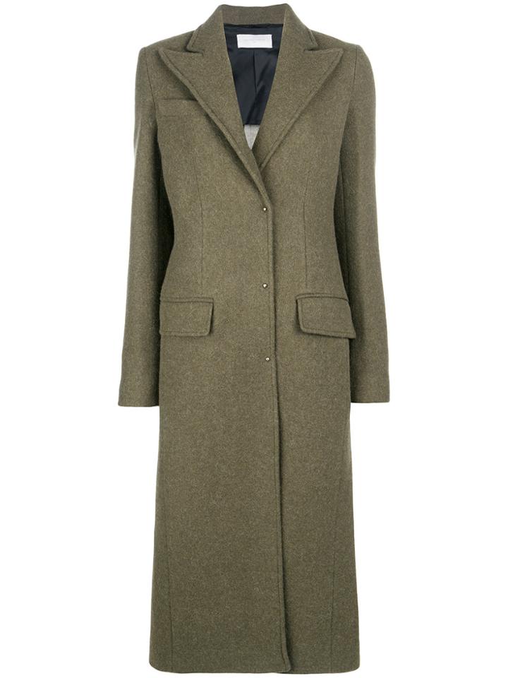 Esteban Cortazar Tailored Coat - Green