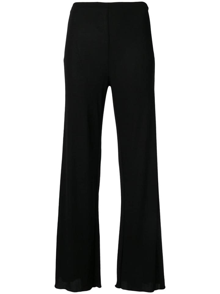 Jean Paul Gaultier Vintage 1990's Flared Trousers - Black