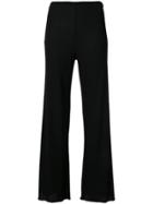 Jean Paul Gaultier Vintage 1990's Flared Trousers - Black