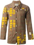 Walter Van Beirendonck Vintage Plaid Worker Jacket - Nude & Neutrals