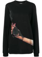 Yang Li Printed Cigarette Sweatshirt - Black