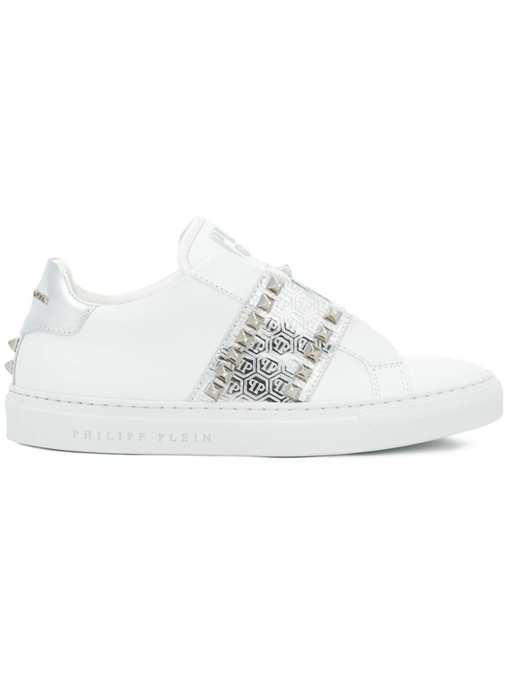 Philipp Plein Life Is Life Sneakers - White