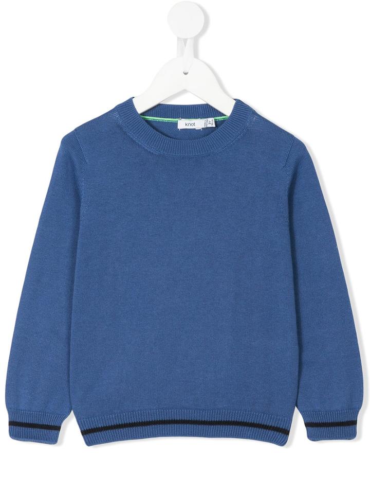 Knot - Alvaro Jumper - Kids - Cotton - 5 Yrs, Blue